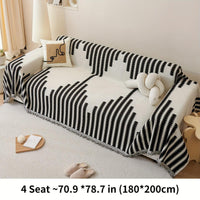 Chenille Fabric Sofa Cover - Soft, Non-Slip, Universal Protector