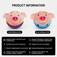 Interactive Jumping Pig Toy Ball