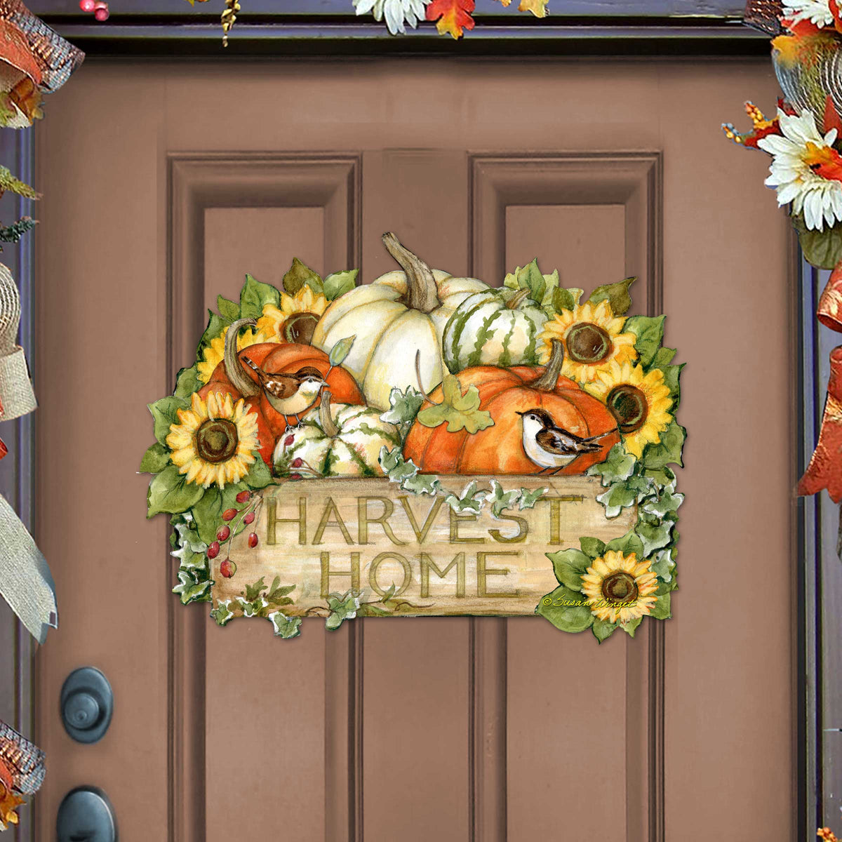 Harvest Home Door Decor