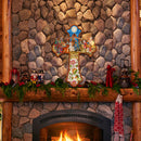 Christian Cross w/Nativity Door Hanger