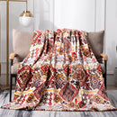 Southwestern Geometric Soft Plush Fleece Blanket