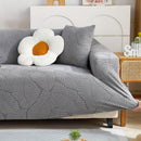 Premium Stretch Gray Couch Cover | Durable, Non-Slip & Versatile