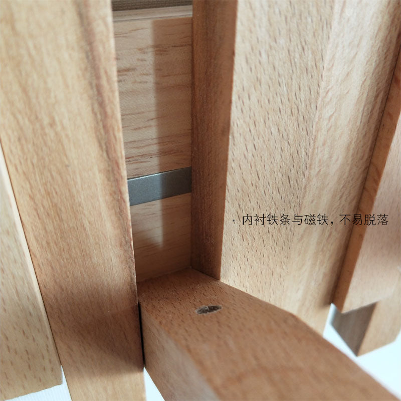Hanging Wall Rack with Folding Pegs