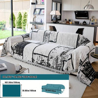 Luxury Pet Cover for Leather Sofa, Non-Slip & Machine Washable