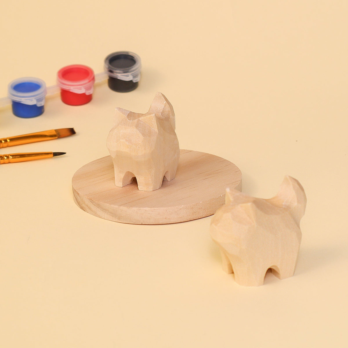 Cat Painting DIY Craft Kit (2) - Create a Keychain