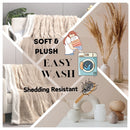 Champagne Ivory Soft Plush Sherpa Blanket