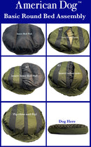 Armor™ Round Dog Bed