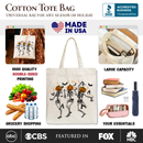 Dancing Skeletons Trick or Treat Tote Bag