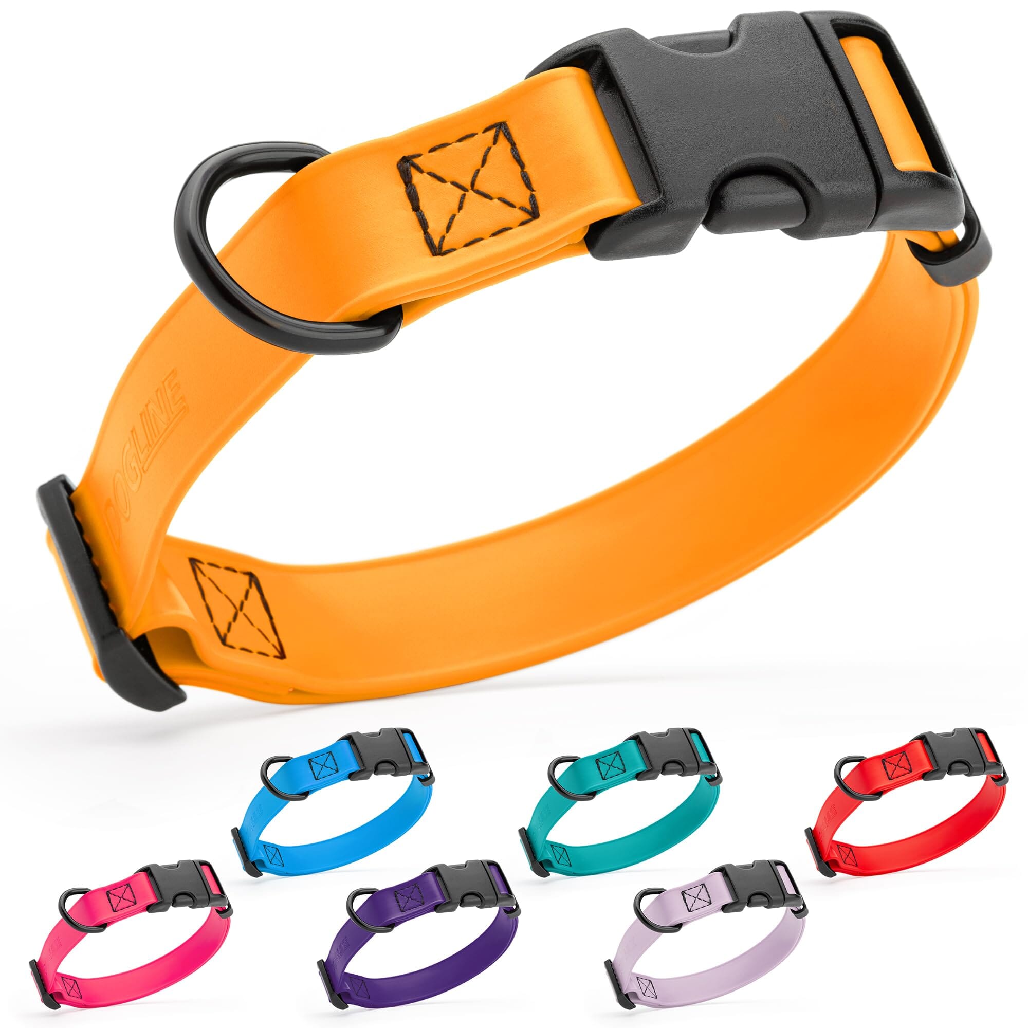 Biothane Waterproof Dog Collar - Plastic Quick Release Buckle