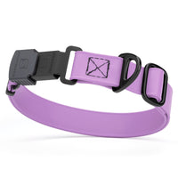 Sprenger BioThane Waterproof Dog Collar - Stainless Steel ClicLock Quick Release Buckle