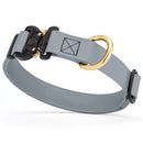 Viper BioThane Dog Collar with Cobra Metal Buckle – Odor Resistant and Waterproof