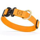Viper BioThane Dog Collar with Cobra Metal Buckle – Odor Resistant and Waterproof