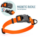 Biothane Waterproof Dog Collar - Magnetic Quick Release Buckle
