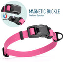 Biothane Waterproof Dog Collar - Magnetic Quick Release Buckle