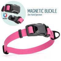 Biothane Waterproof Dog Collar - Magnetic Quick Release Buckle