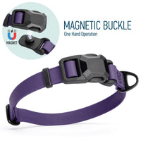 Biothane Waterproof Dog Collar - Magnetic Quick Release Buckle