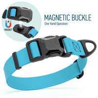 Biothane Waterproof Dog Collar - Magnetic Quick Release Buckle