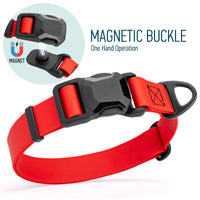Biothane Waterproof Dog Collar - Magnetic Quick Release Buckle