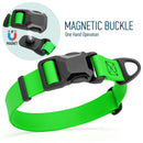 Biothane Waterproof Dog Collar - Magnetic Quick Release Buckle