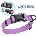 Biothane Waterproof Dog Collar - Magnetic Quick Release Buckle