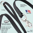 Biothane Dog Leash with Nickel Scissor Snap – 4 FT and 6 FT