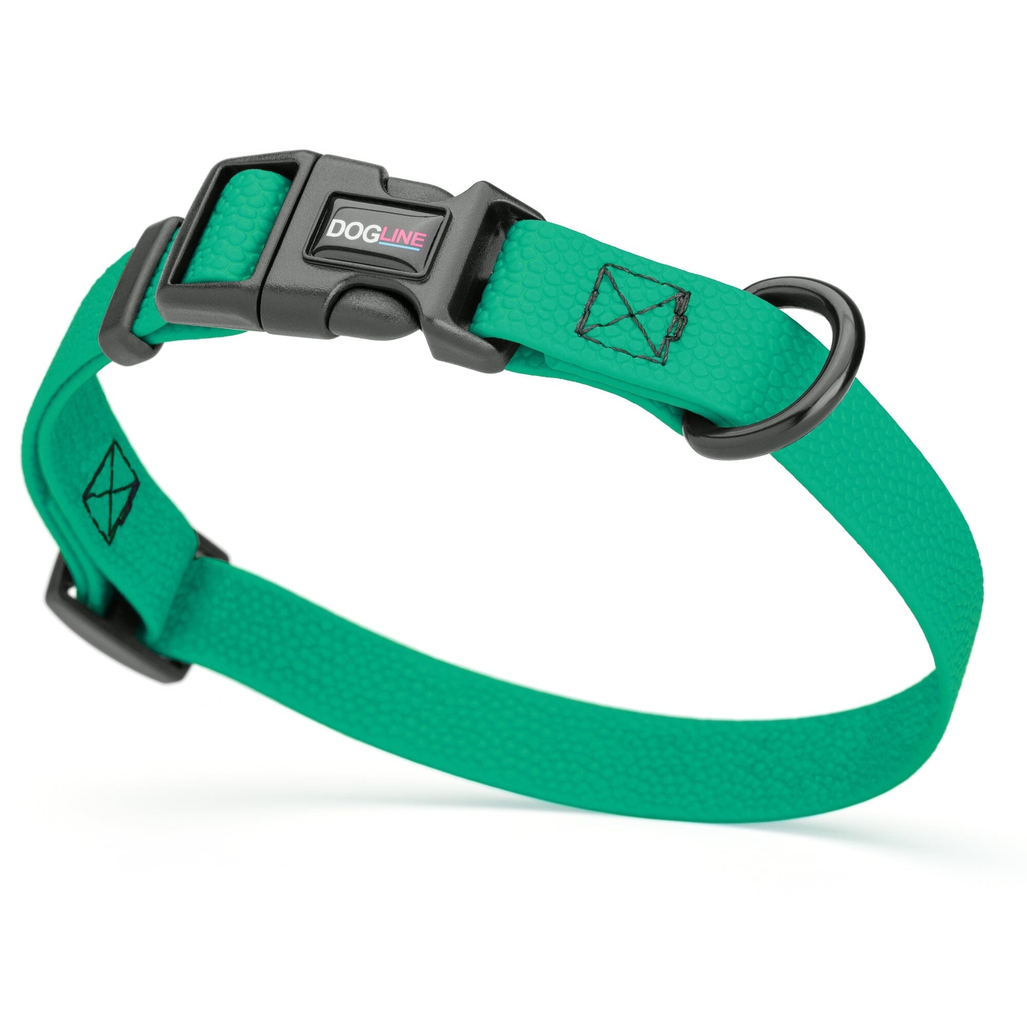 Pebble Emboss Biothane Dog Collar - Quick Release Buckle