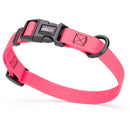 Pebble Emboss Biothane Dog Collar - Quick Release Buckle