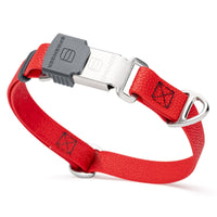 Dogline Pebble Emboss Biothane Dog Collar with Herm Sprenger Stainless Steel ClicLock Buckle