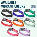 Pebble Emboss Biothane Dog Collar - Quick Release Buckle