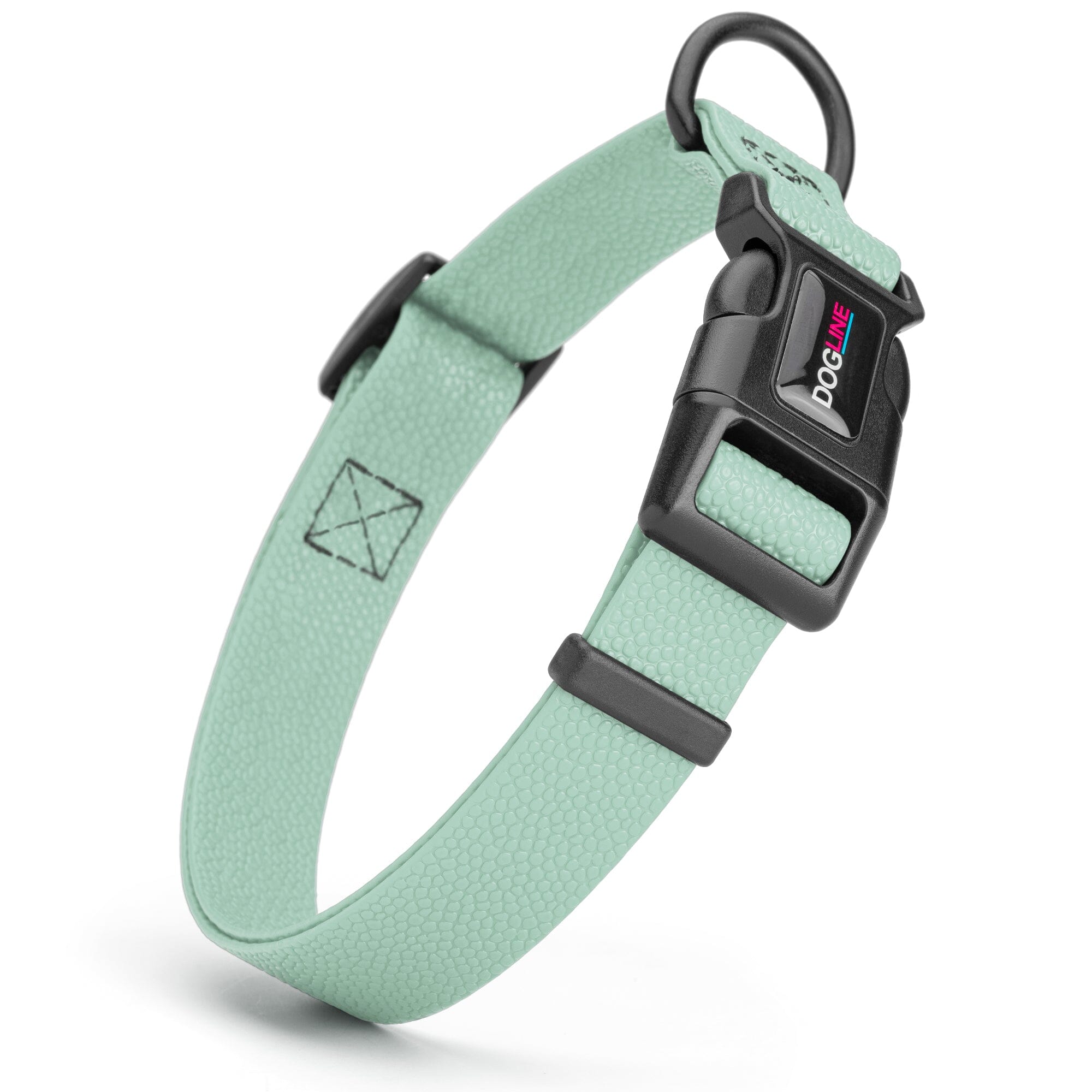 Pebble Emboss Biothane Dog Collar - Quick Release Buckle