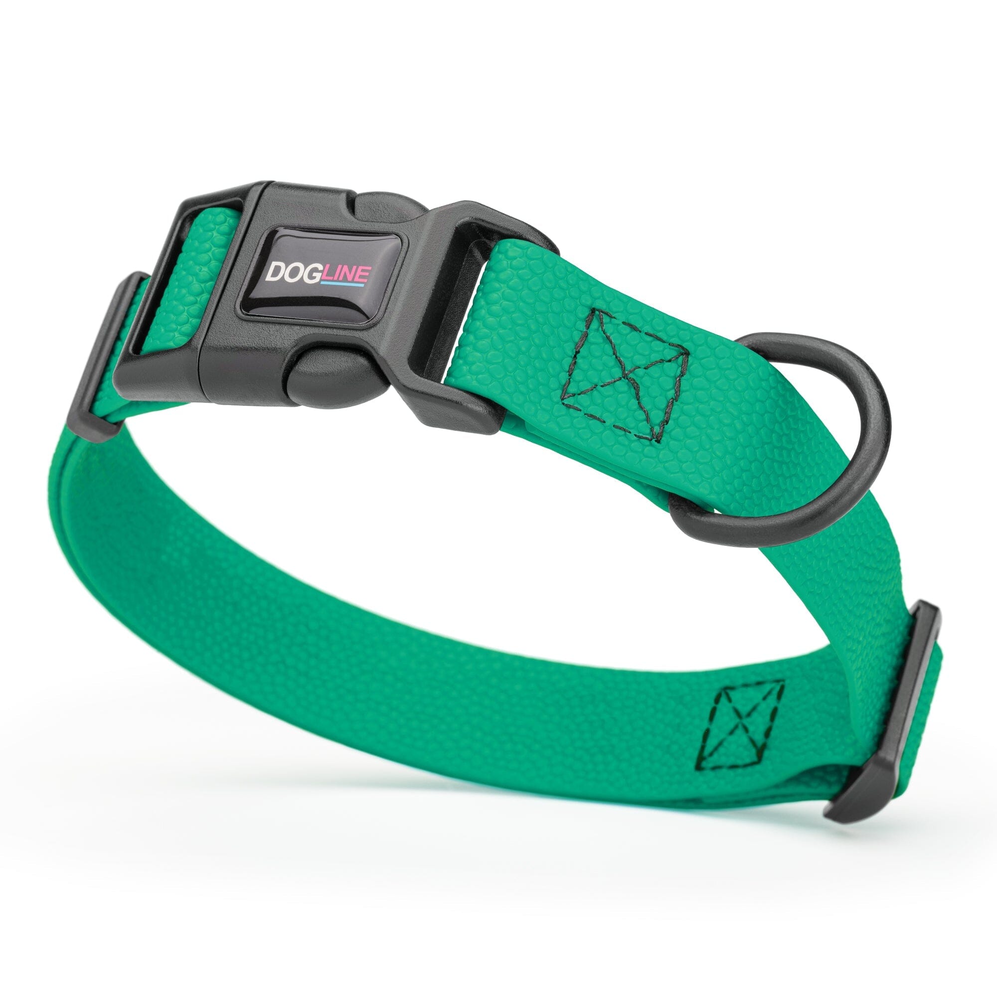Pebble Emboss Biothane Dog Collar - Quick Release Buckle