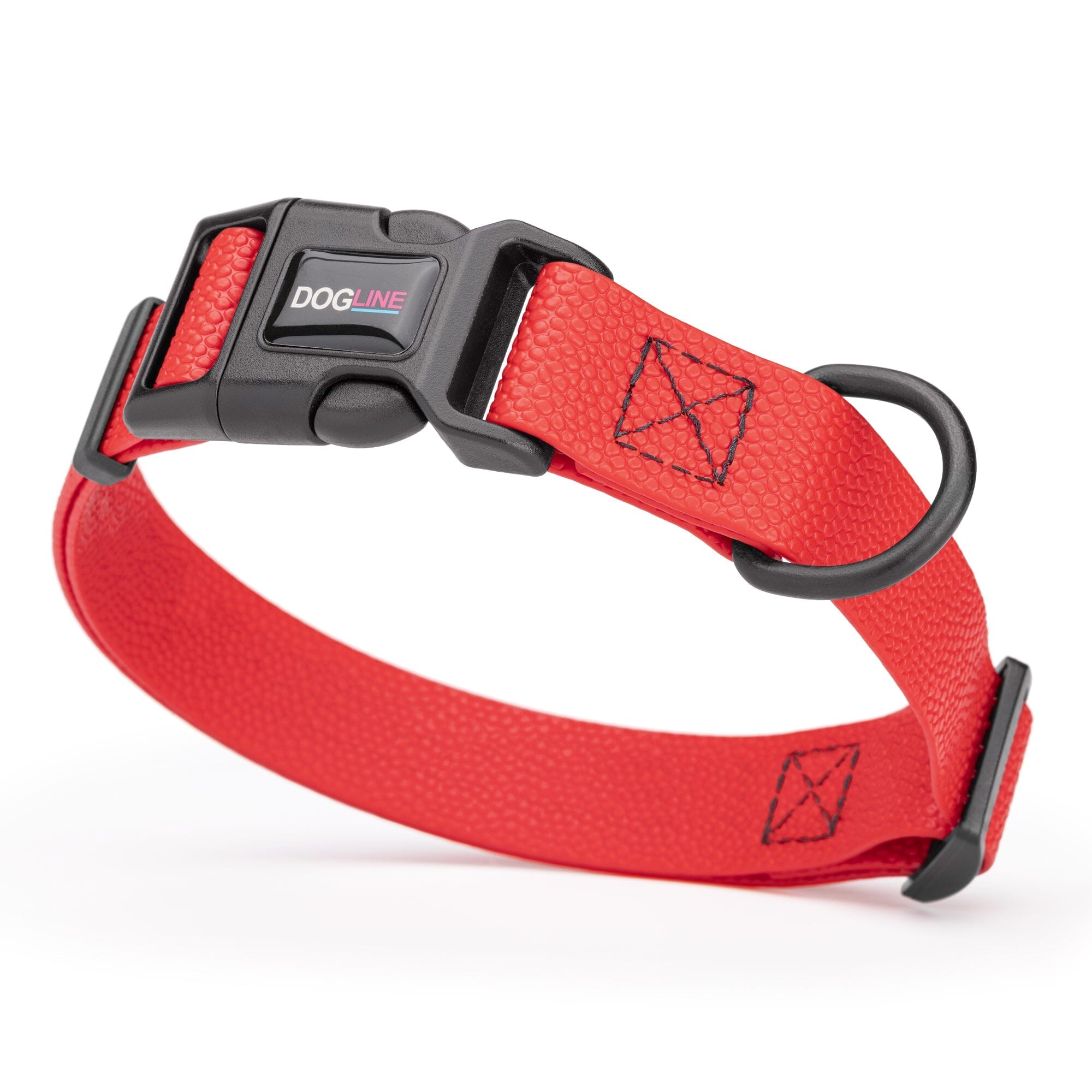 Pebble Emboss Biothane Dog Collar - Quick Release Buckle