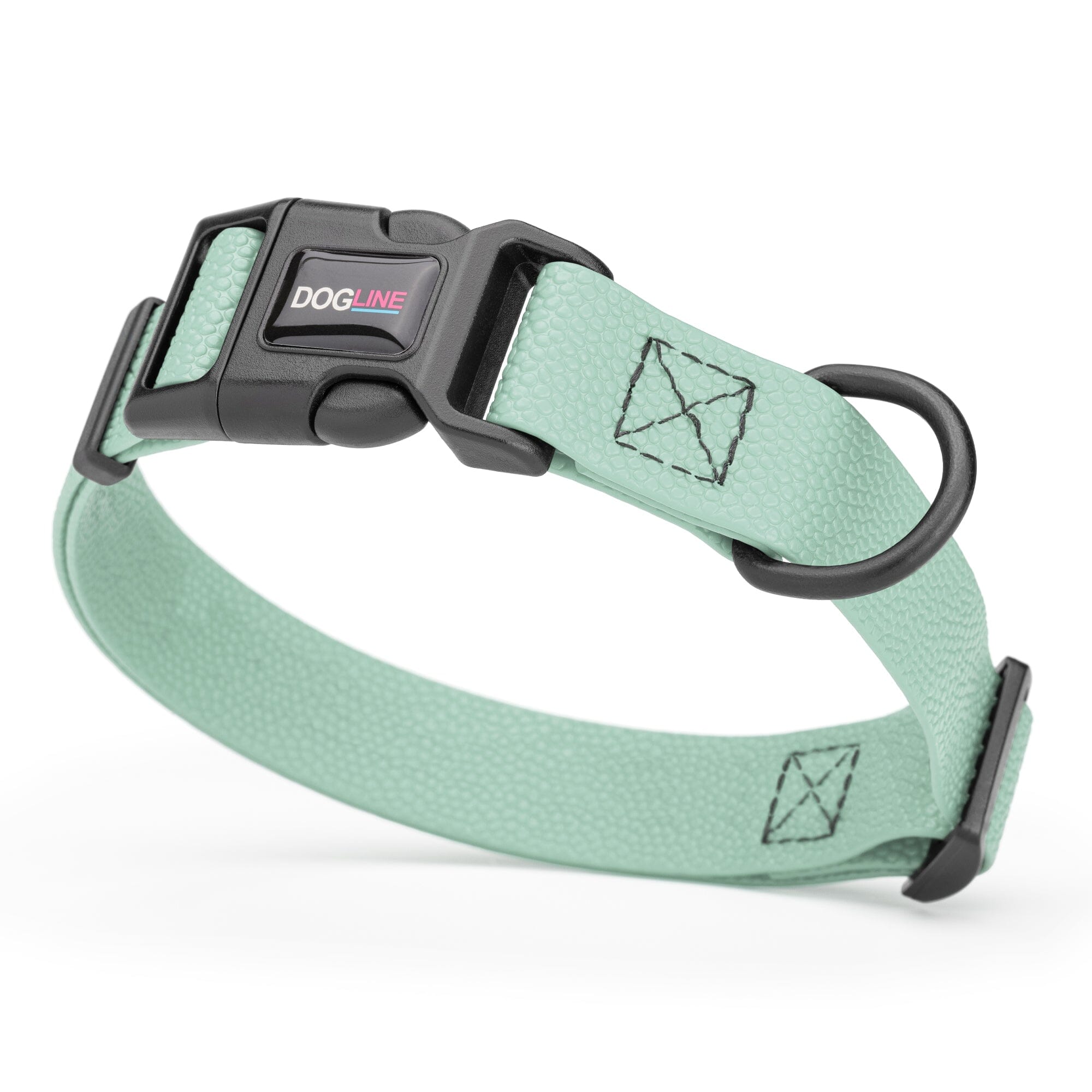 Pebble Emboss Biothane Dog Collar - Quick Release Buckle