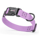 Pebble Emboss Biothane Dog Collar - Quick Release Buckle