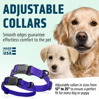 Textured Biothane Dog Collar - Magnetic Buckle
