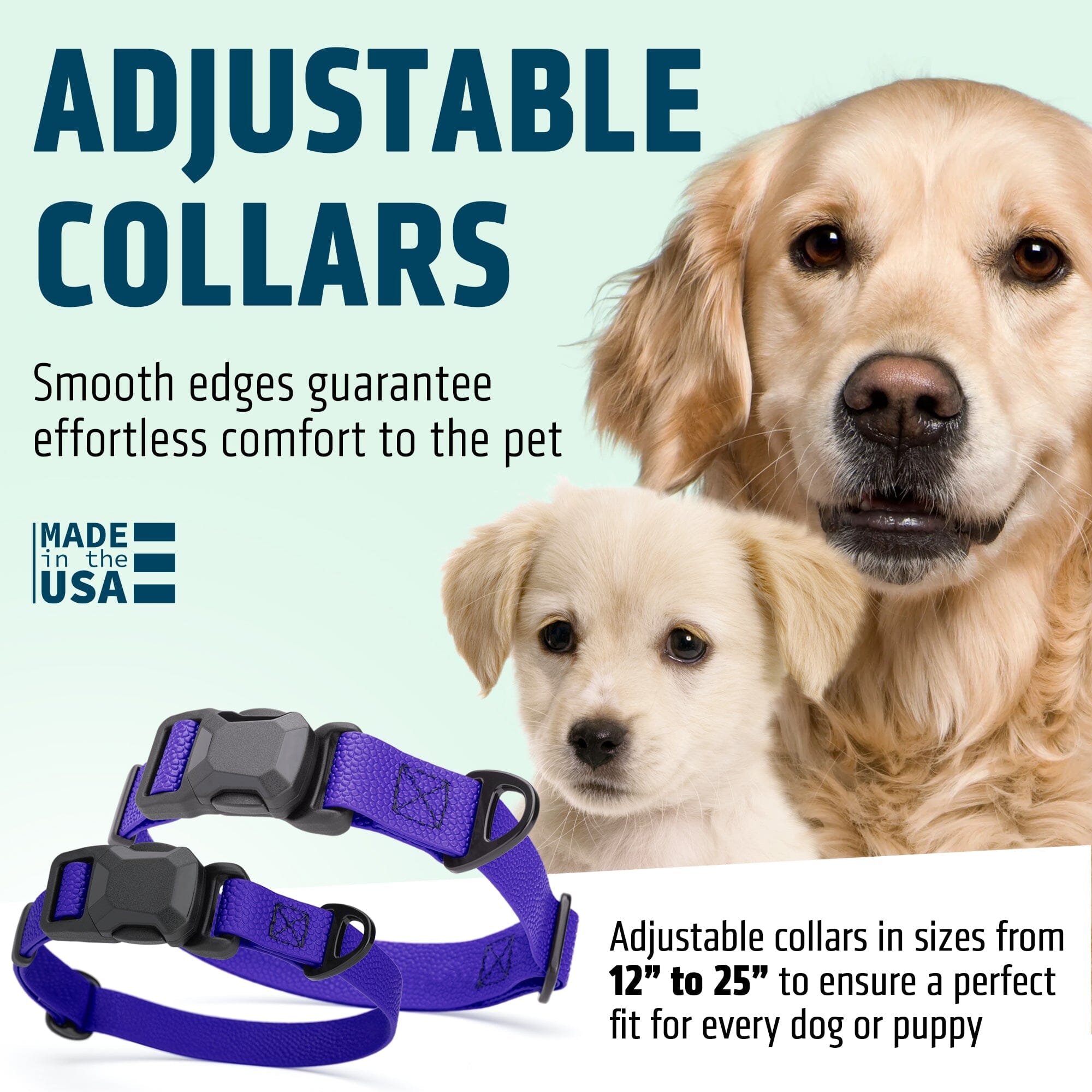 Textured Biothane Dog Collar - Magnetic Buckle