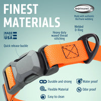 Textured Biothane Dog Collar - Magnetic Buckle