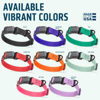 Textured Biothane Dog Collar - Magnetic Buckle