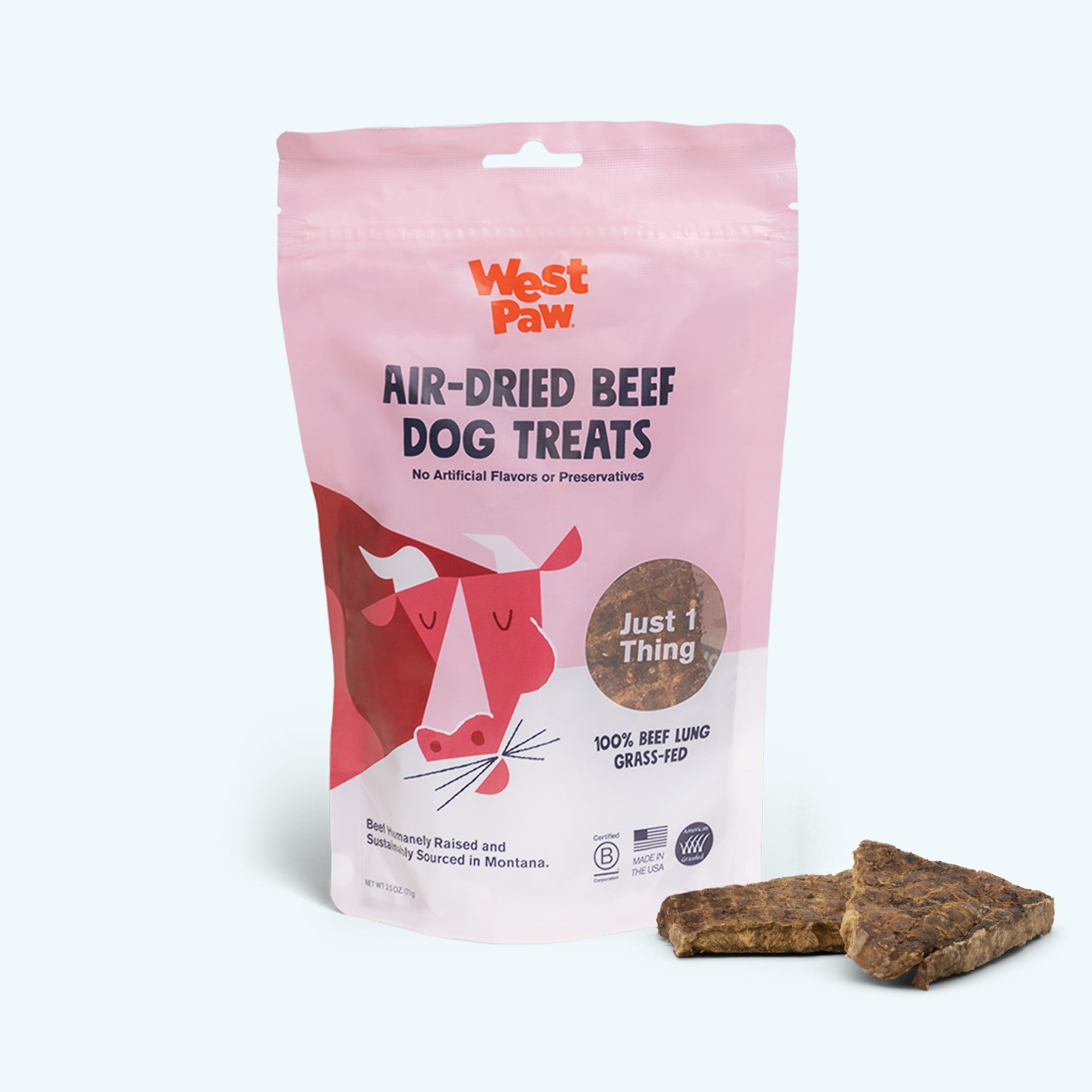 Beef Lung Dog Treats - 2.5 oz