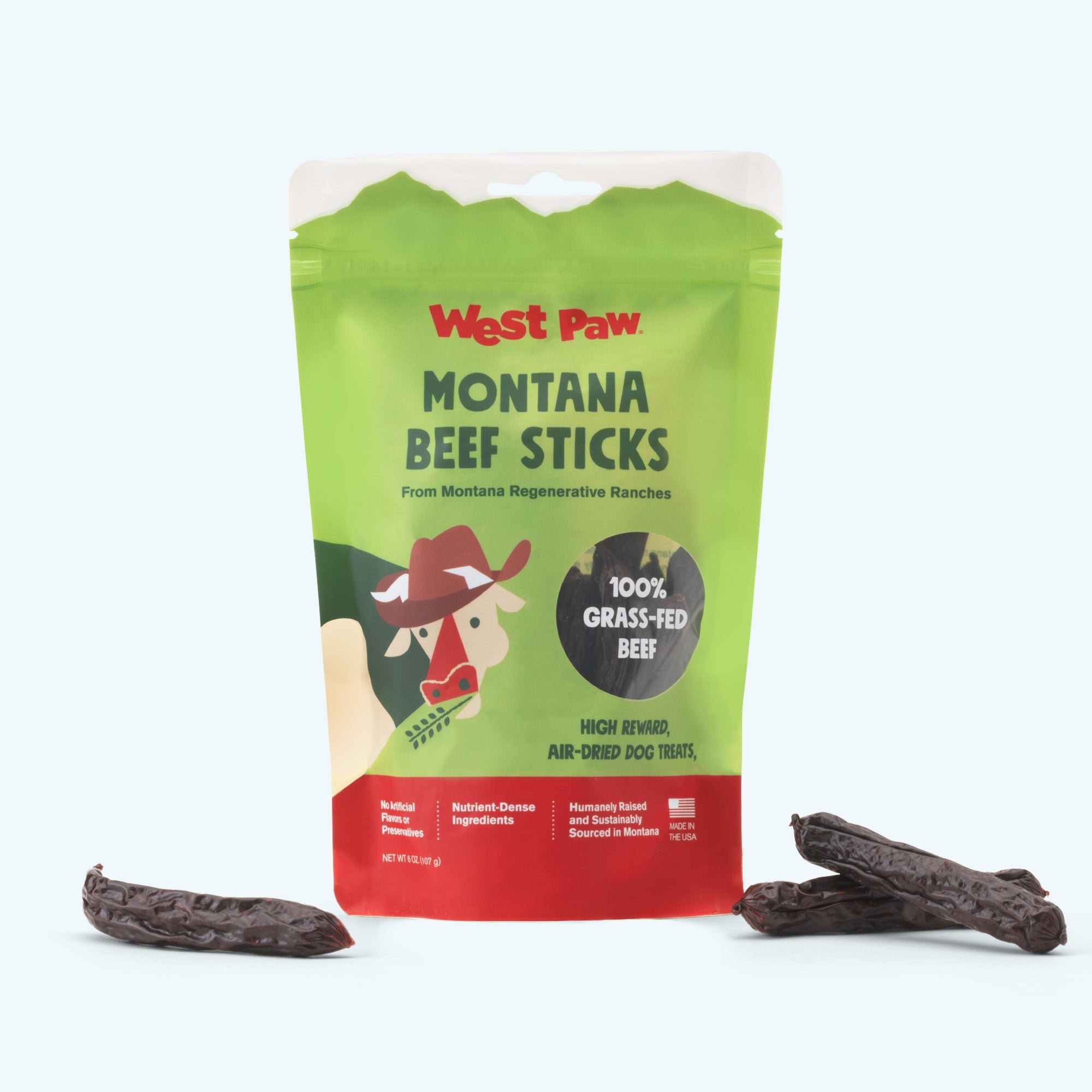 Beef Stick Dog Treats - 6oz