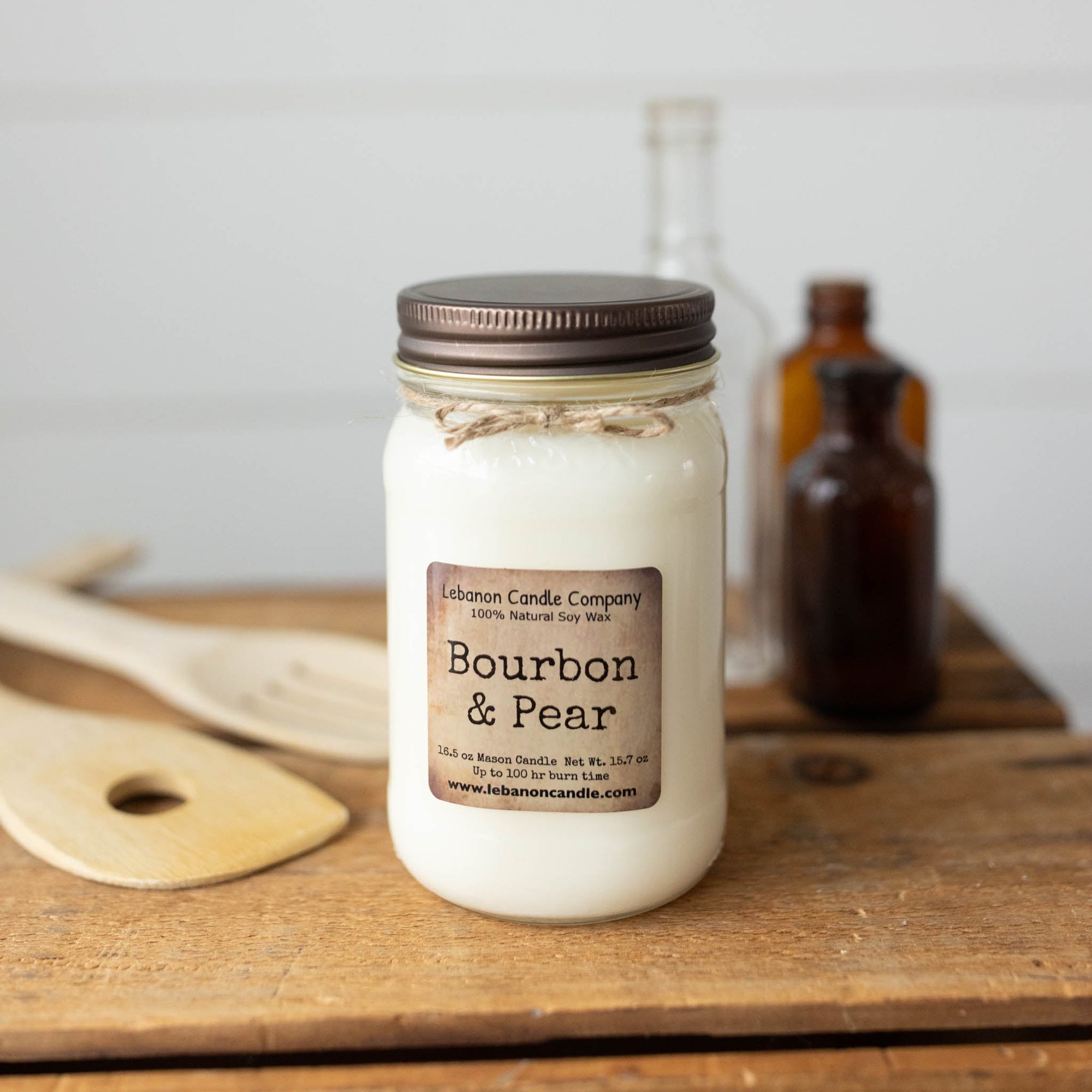 Bourbon & Pear Candle
