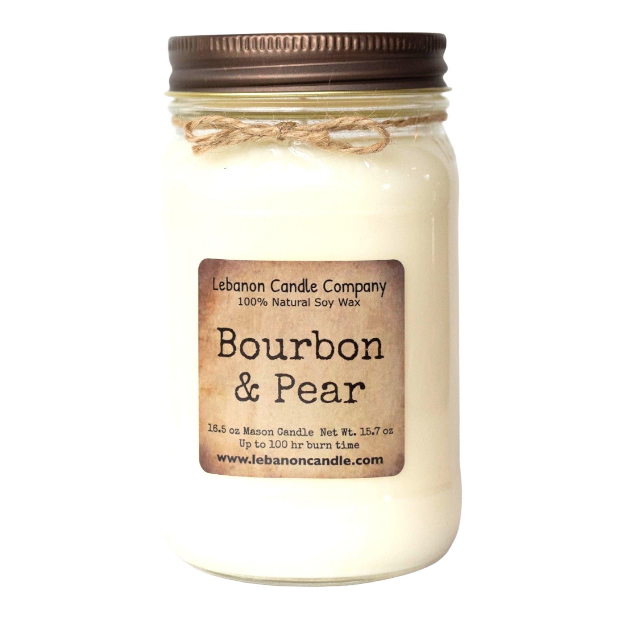 Bourbon & Pear Candle