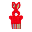 Bunny Puppet Washcloth - Clover the Rabbit