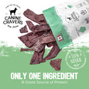 Premium Beef Fillets – Canine Cravers Dog Treats - 5.3 oz