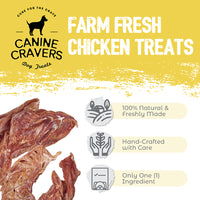 Farm Fresh Chicken – Canine Cravers Dog Treats - 5.3 oz