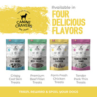 Farm Fresh Chicken – Canine Cravers Dog Treats - 5.3 oz