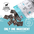 Crispy Cod Skins – Canine Cravers Dog Treats - 4 oz