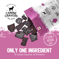 Tender Pork Thins – Canine Cravers Dog Treats - 5.3 oz
