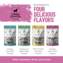 Tender Pork Thins – Canine Cravers Dog Treats - 5.3 oz