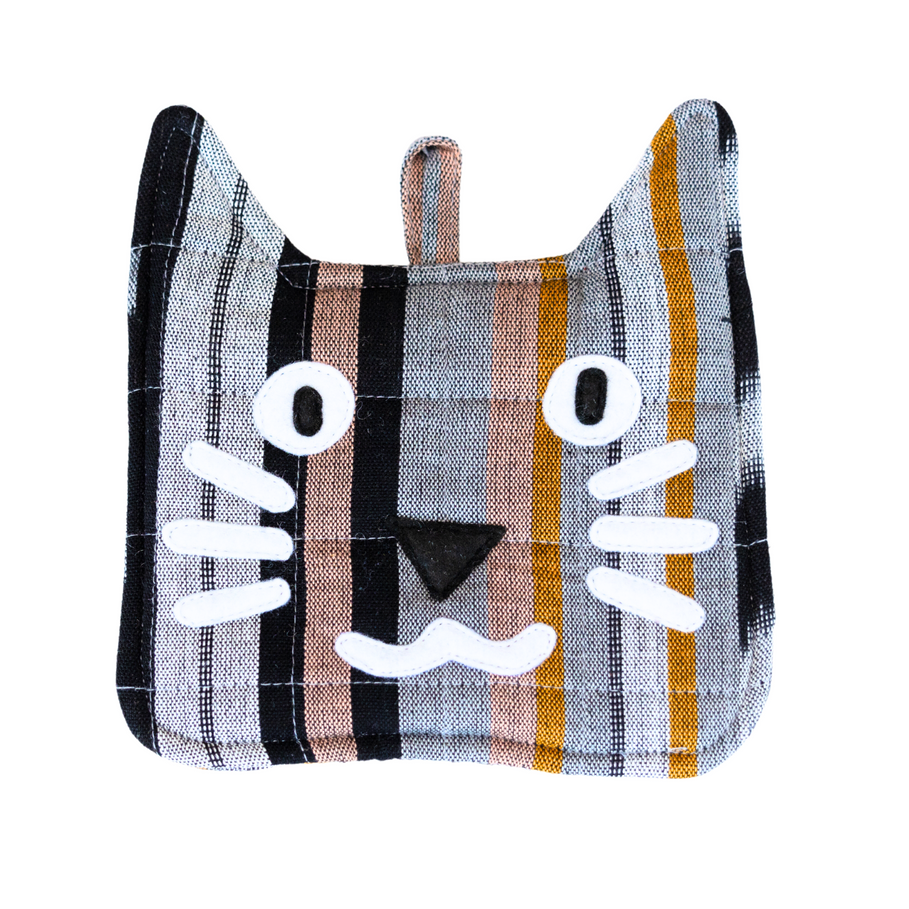 Cat Pot Holder - Fair Trade